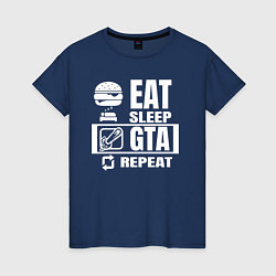 Женская футболка GTA на повторе