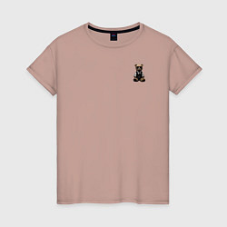 Женская футболка Медвежонок гамми