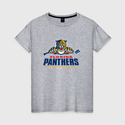 Женская футболка Florida panthers - hockey team