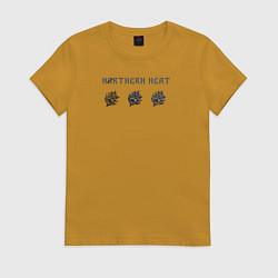 Женская футболка Северная жара