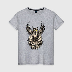 Женская футболка Король сов