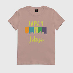 Женская футболка Токио Япония