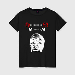 Женская футболка Depeche Mode 2023 Memento Mori - White Skull 01