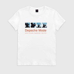 Женская футболка Depeche Mode - World In My Eyes Single