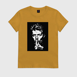 Женская футболка David Bowie - Silence