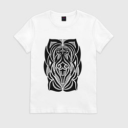 Женская футболка Tribal Abstract Mask