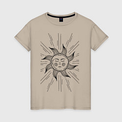 Женская футболка Baroque Sun