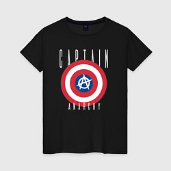 Женская футболка Капитан анархия