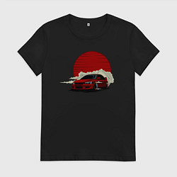 Женская футболка Mitsubishi Evo 8