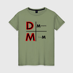 Женская футболка Depeche Mode - Memento Mori Logo