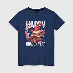 Женская футболка Happy Dragon year