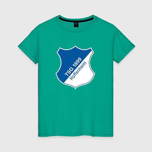 Женская футболка Hoffenheim fc germany / Зеленый – фото 1