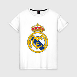 Женская футболка Real madrid fc sport