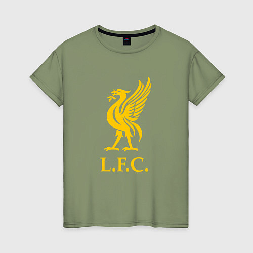 Женская футболка Liverpool sport fc / Авокадо – фото 1