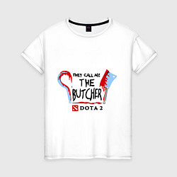 Женская футболка Dota 2: The butcher