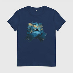 Женская футболка Рукопожатие Кратоса и Атрея gow ragnarok