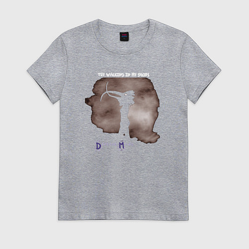 Женская футболка Depeche Mode - Walking In My Shoes / Меланж – фото 1