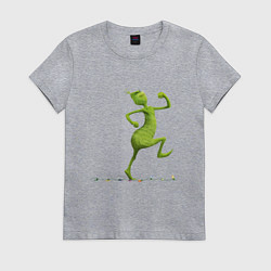 Женская футболка Веселый Гринч похититель Рождества