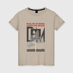 Женская футболка Depeche Mode - Music For The Masses Bongs