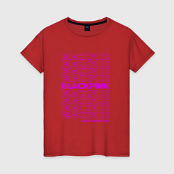 Женская футболка Blackpink kpop - музыкальная группа из Кореи