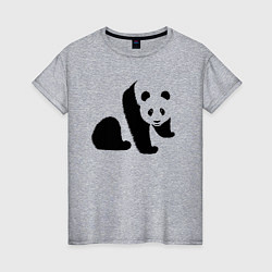Женская футболка Гигантская панда