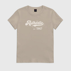 Женская футболка Authentic 1967