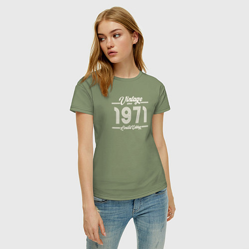 Женская футболка Лимитированный выпуск 1971 / Авокадо – фото 3
