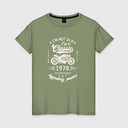 Женская футболка Классика 1978