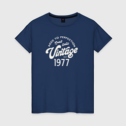 Женская футболка 1977 год - выдержанный до совершенства