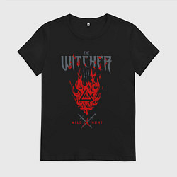 Женская футболка Ведьмак - знак Игни