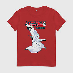 Футболка хлопковая женская Уликиора из аниме блич, цвет: красный