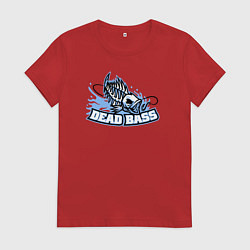 Женская футболка Мёртвый окунь