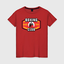 Женская футболка Клуб боксёров