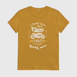 Женская футболка Классика 1983