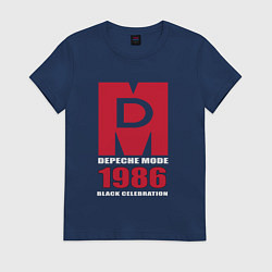 Женская футболка Depeche Mode - Black Celebration album merch