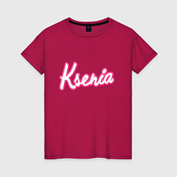 Женская футболка Ксения в стиле Барби