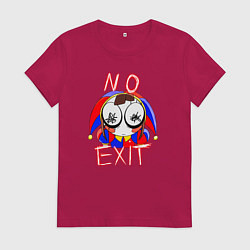 Женская футболка No exit Pomni