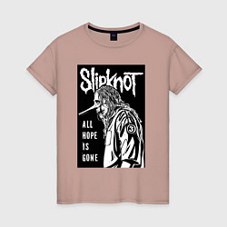 Женская футболка Slipknot - hope is gone