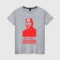 Женская футболка Jordan in red