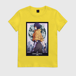 Женская футболка Ghost in the shell - Kusanagi