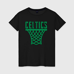 Женская футболка Celtics net