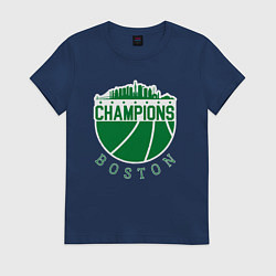 Женская футболка Boston champions