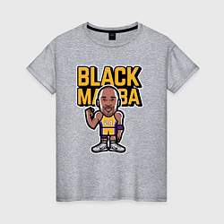 Женская футболка Kobe black mamba