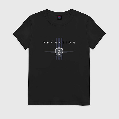 Женская футболка VNV Nation - a futurepop band / Черный – фото 1