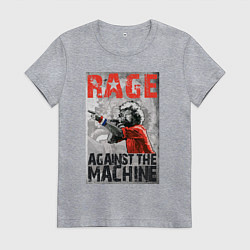 Женская футболка RATM - curly vocalist