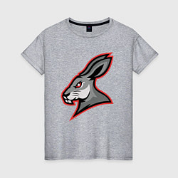 Женская футболка Rabbit team