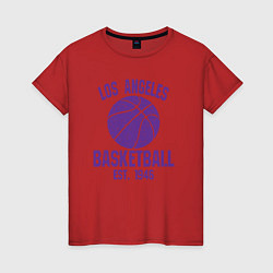 Женская футболка Basketball Los Angeles