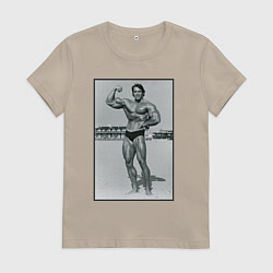 Женская футболка Mister Schwarzenegger