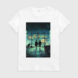 Женская футболка Взор в даль