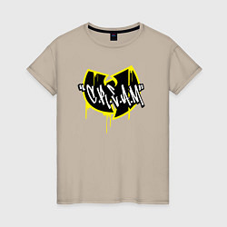 Женская футболка Wu-Tang cream